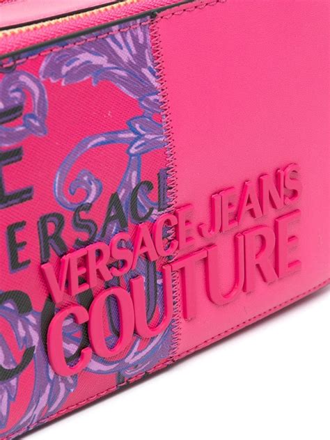 versace jeans logo multiway bag